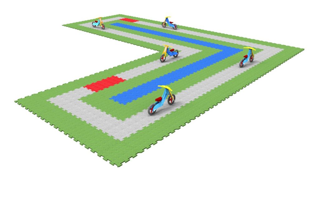 percorso per balance bike