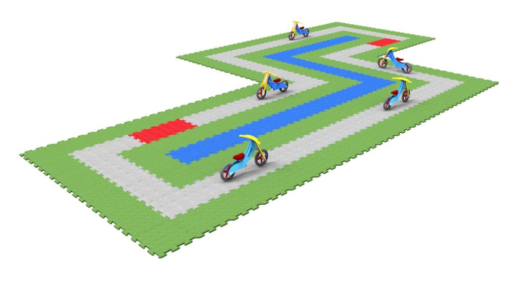percorso per balance bike